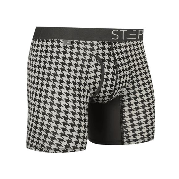 Step One Boxer Brief Fly – Houndstooth, Medium, NWOT - Picture 3 of 6